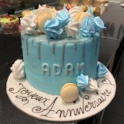 Drip Cake Bleu