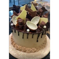 Drip Cake Brown