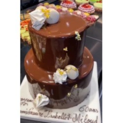 Pièce montée Chocolat Miroir