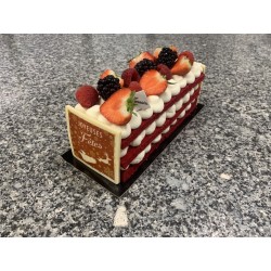 Bûche Red Velvet